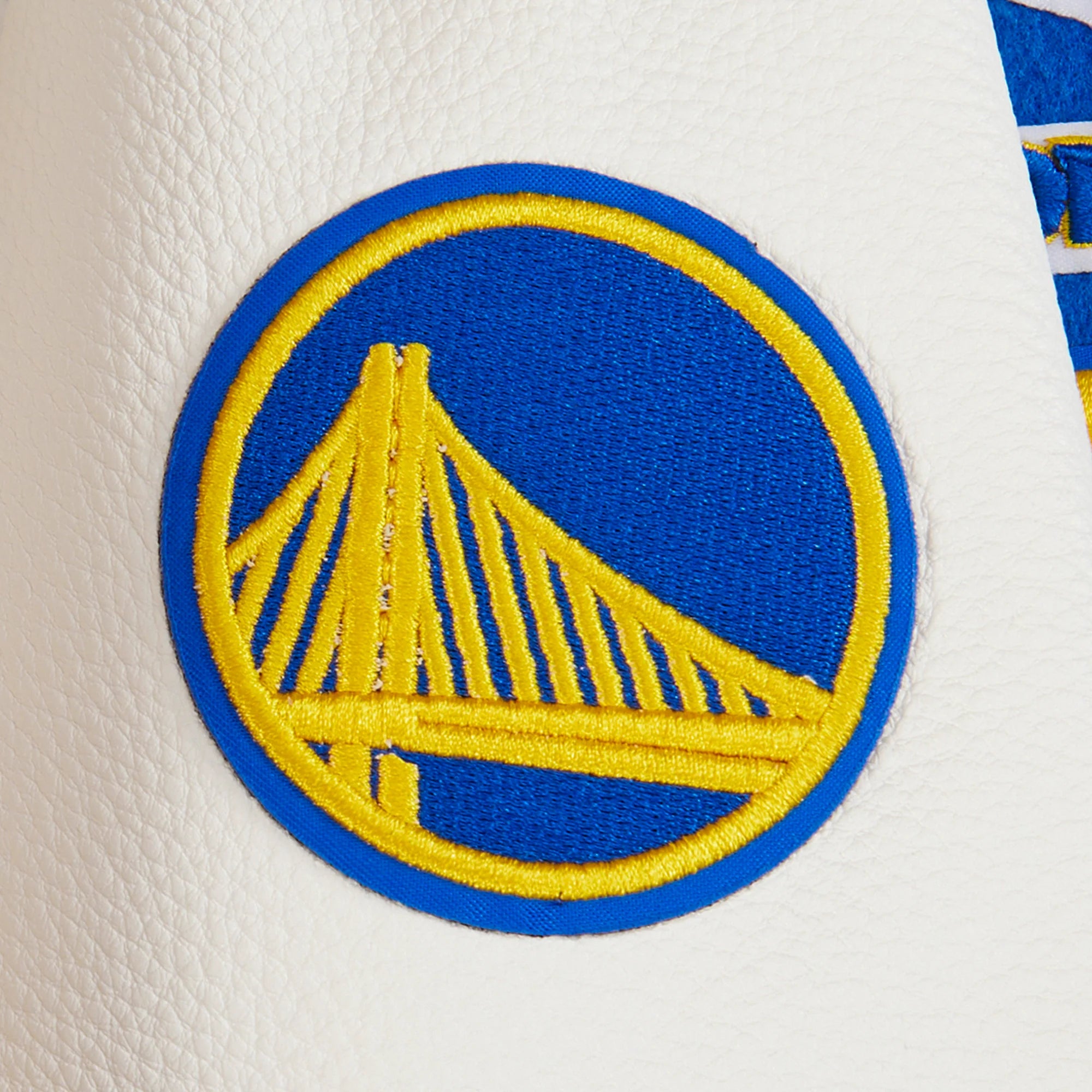 NBA GOLDEN STATE WARRIORS RETRO CLASSIC LITTLE BOYS RIB WOOL VARSITY JACKET