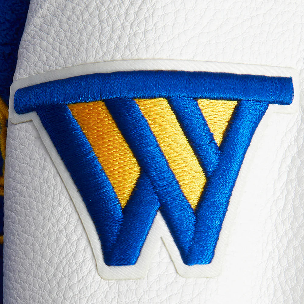 NBA GOLDEN STATE WARRIORS RETRO CLASSIC TODDLER BOYS RIB WOOL VARSITY JACKET