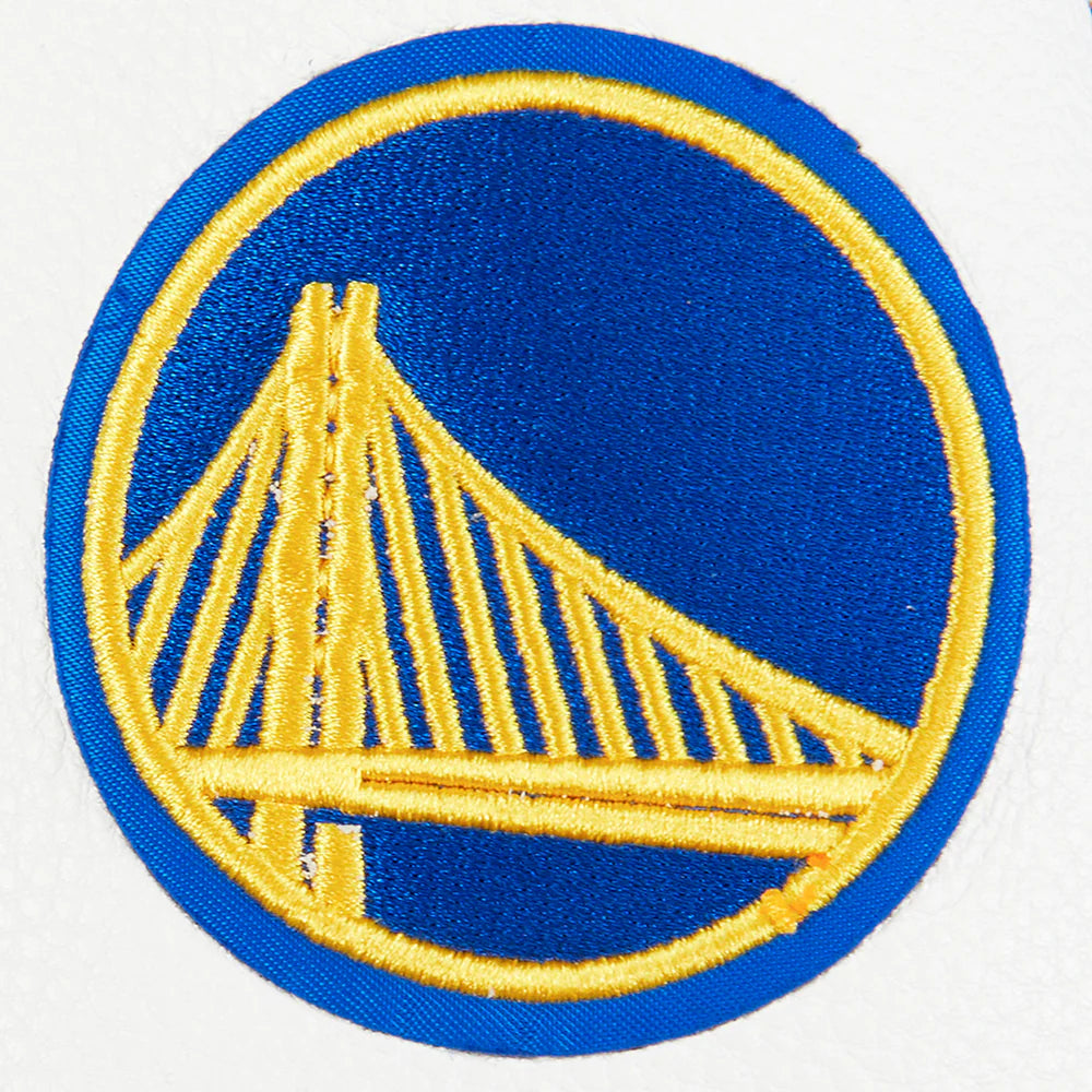 NBA GOLDEN STATE WARRIORS RETRO CLASSIC TODDLER BOYS RIB WOOL VARSITY JACKET