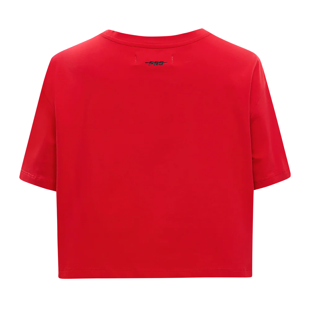 NBA HOUSTON ROCKETS RETRO CLASSIC WOMEN'S BOXY TEE