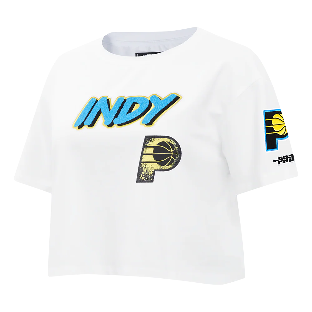 NBA INDIANA PACERS CITY EDITION 24-25 WOMEN'S SJ BOXY TEE
