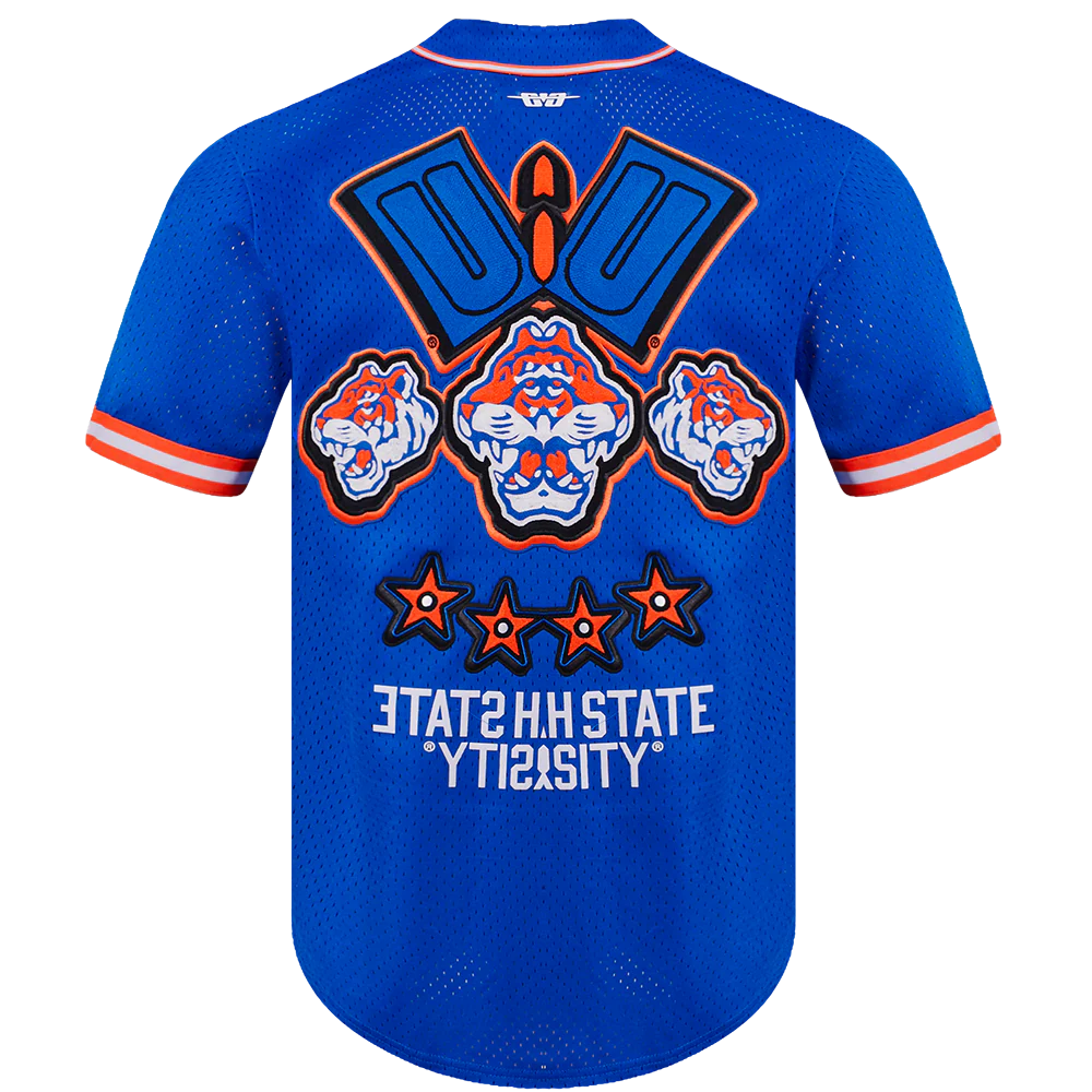 NBA LOS ANGELES CLIPPERS CLASSIC MEN'S MESH BUTTON DOWN JERSEY