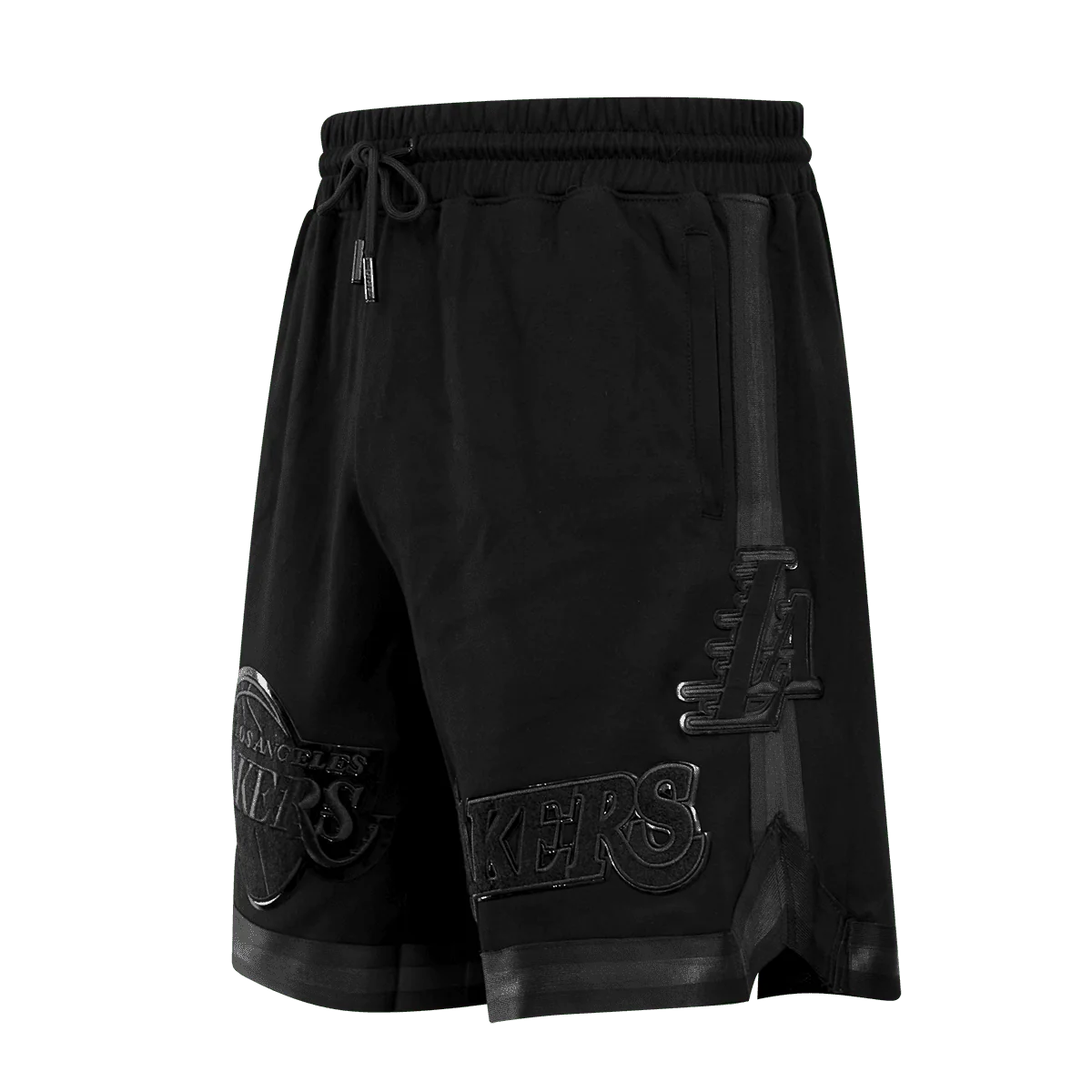 NBA LOS ANGELES LAKERS TRIPLE BLACK PRO TEAM MEN'S SHORT