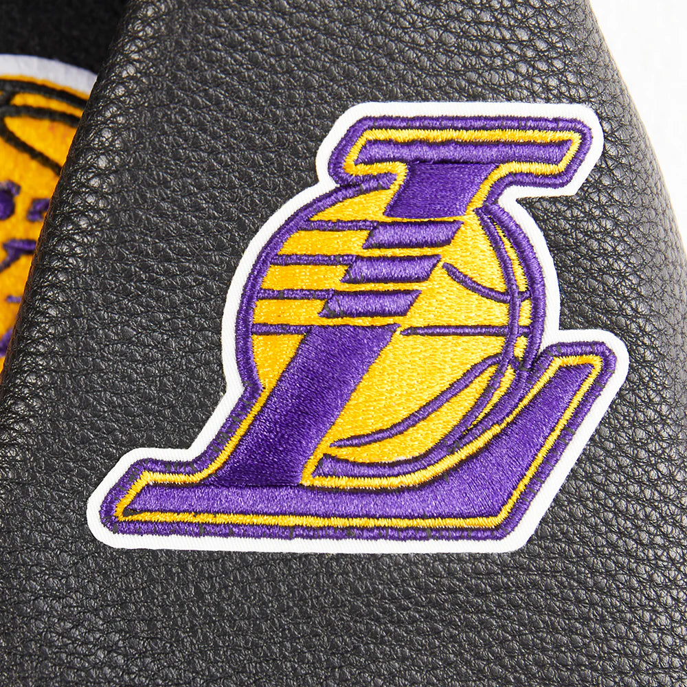 NBA LOS ANGELES LAKERS RETRO CLASSIC BIG BOYS RIB WOOL VARSITY JACKET