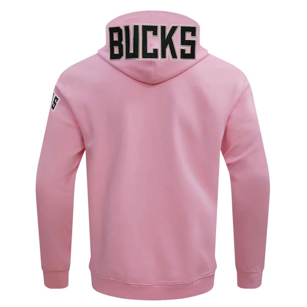 NBA MILWAUKEE BUCKS CLASSIC CHENILLE MEN'S FULL ZIP PULLOVER HOODIE