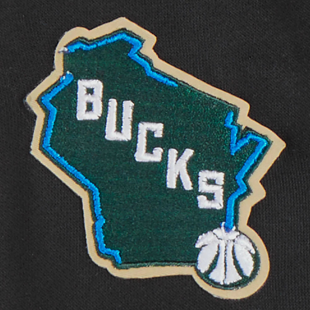 NBA MILWAUKEE BUCKS CLASSIC TODDLER BOYS FLEECE PULLOVER HOODIE