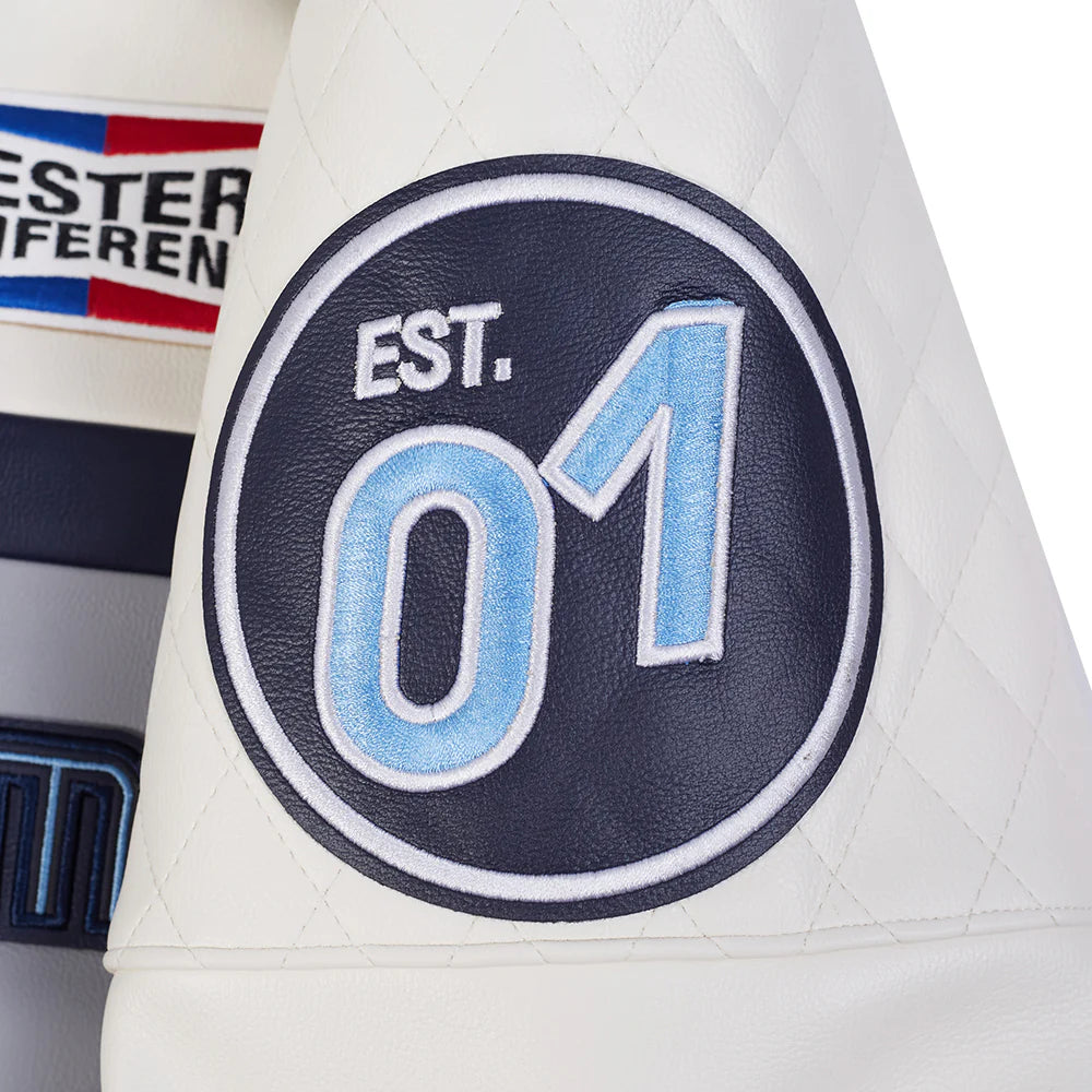 NBA MEMPHIS GRIZZLIES MEN'S MOTO JACKET