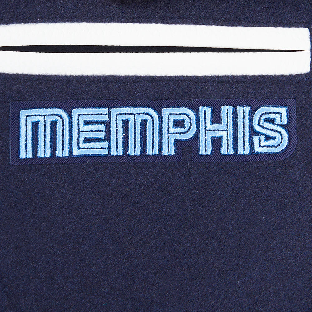 NBA MEMPHIS GRIZZLIES CLASSIC BIG BOYS WOOL VARSITY JACKET
