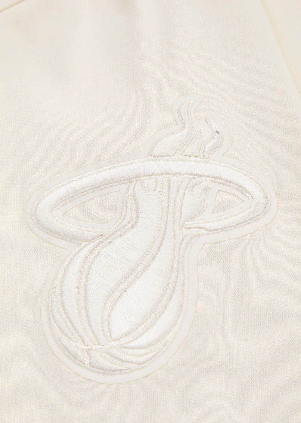 NBA MIAMI HEAT NEUTRAL COTTON JERSEY DROP SHOULDER TEE