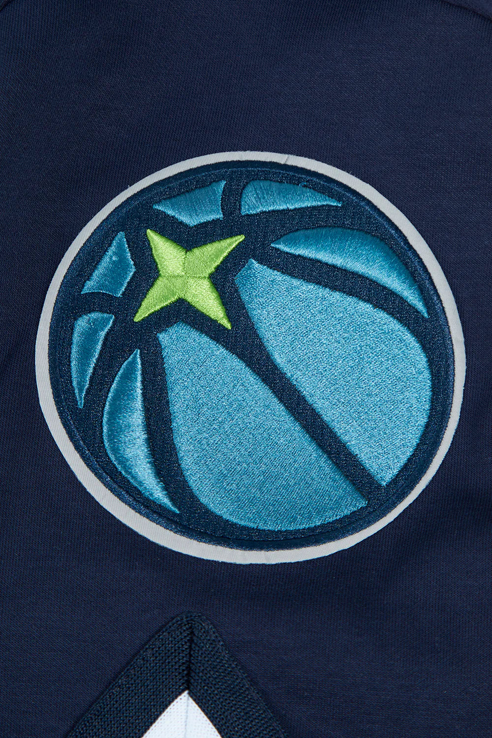 NBA MINNESOTA TIMBERWOLVES CLASSIC MEN'S PRO SS DOUBLE KNIT JACKET