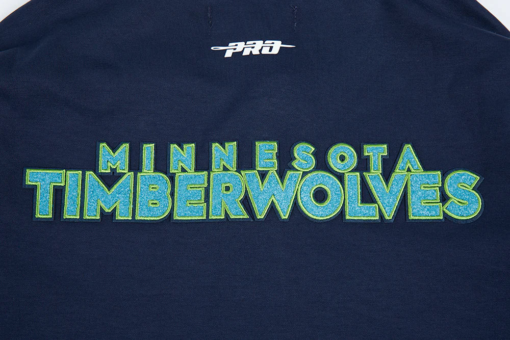 NBA MINNESOTA TIMBERWOLVES CLASSIC MEN'S PRO SS DOUBLE KNIT JACKET