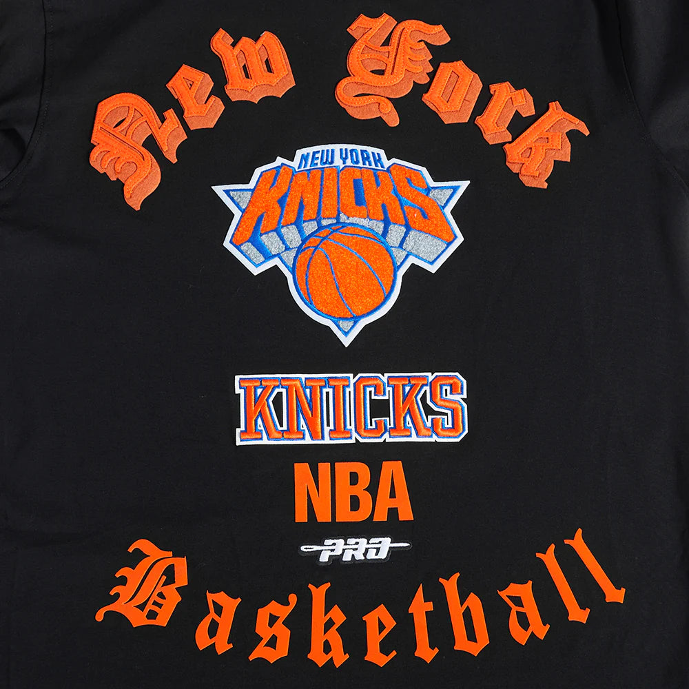 NBA NEW YORK KNICKS OLD ENGLISH MEN'S TEE