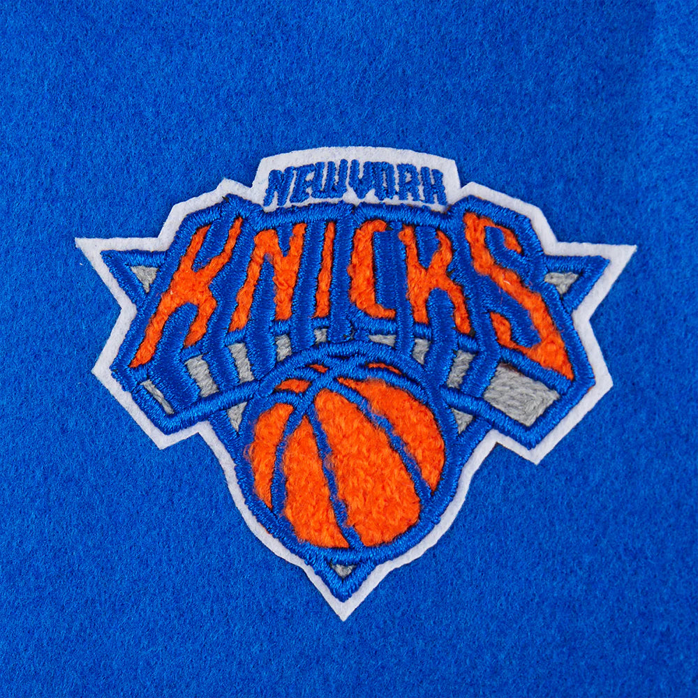 NBA NEW YORK KNICKS CLASSIC TODDLER BOYS WOOL VARSITY JACKET