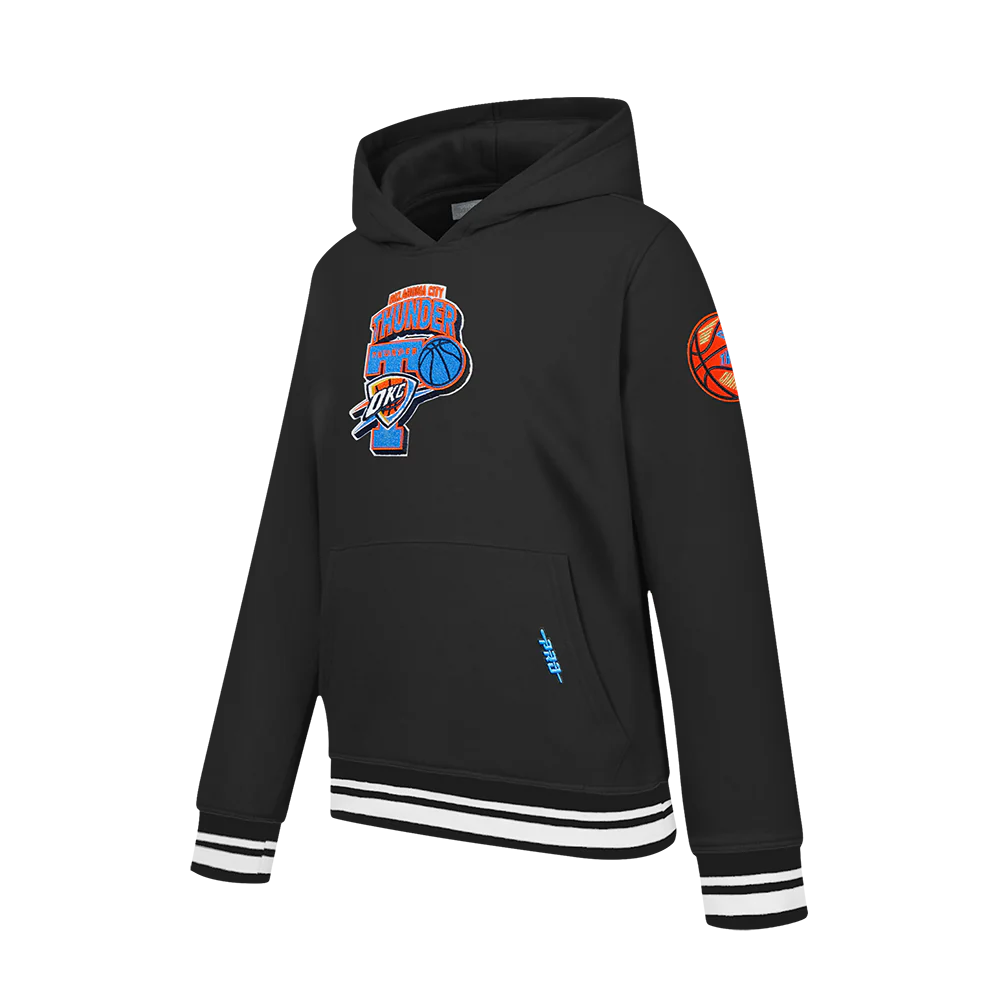 OKLAHOMA CITY THUNDER NBA FINALS 2025 BIG BOY'S RIB FLEECE PO HOODIE