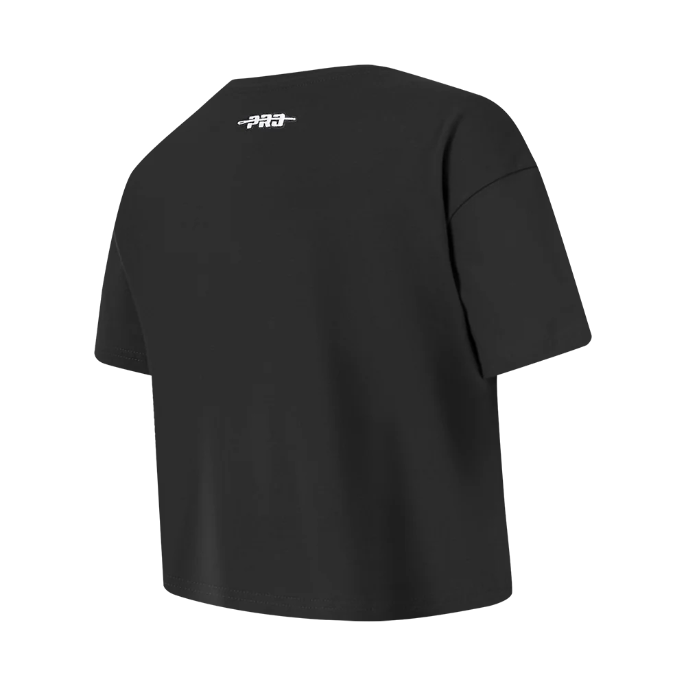 NBA OKLAHOMA CITY THUNDER RETRO CLASSIC BIG GIRLS SHORT SLEEVE BOXY TEE