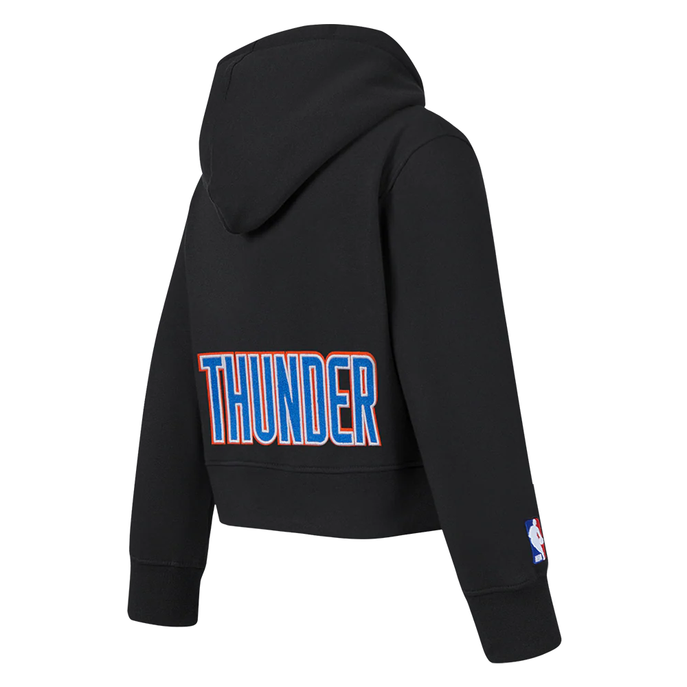 NBA OKLAHOMA CITY THUNDER CLASSIC TODDLER GIRLS FLEECE FULL ZIP HOODIE