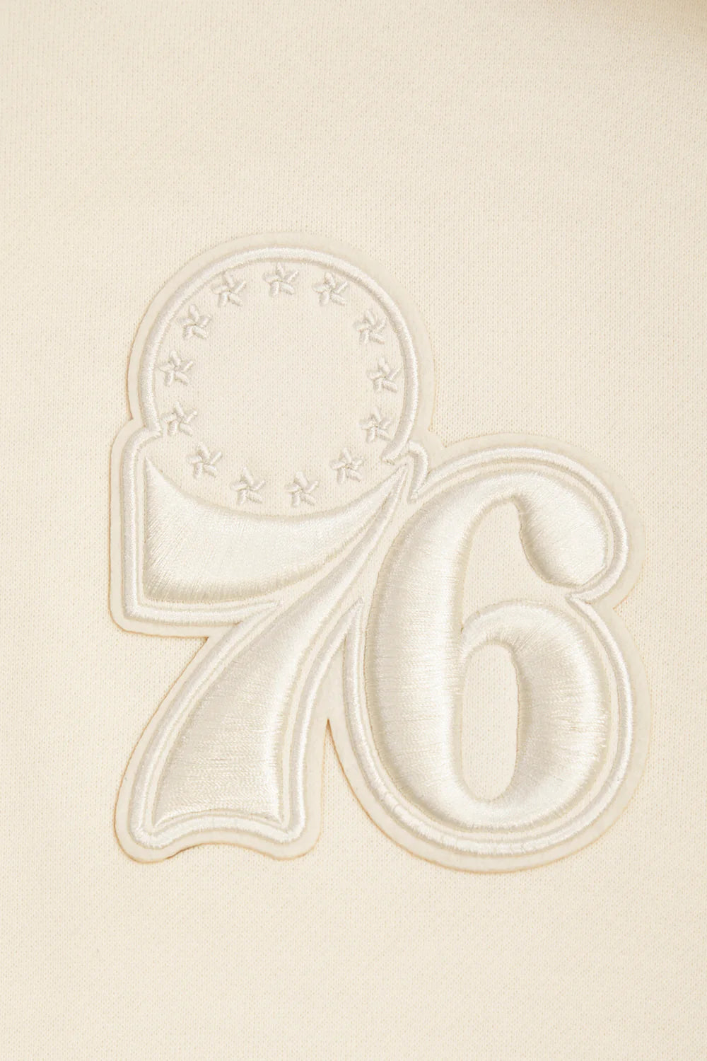 NBA PHILADELPHIA 76ERS NEUTRAL DROP SHOULDER MEN'S PULLOVER HOODIE