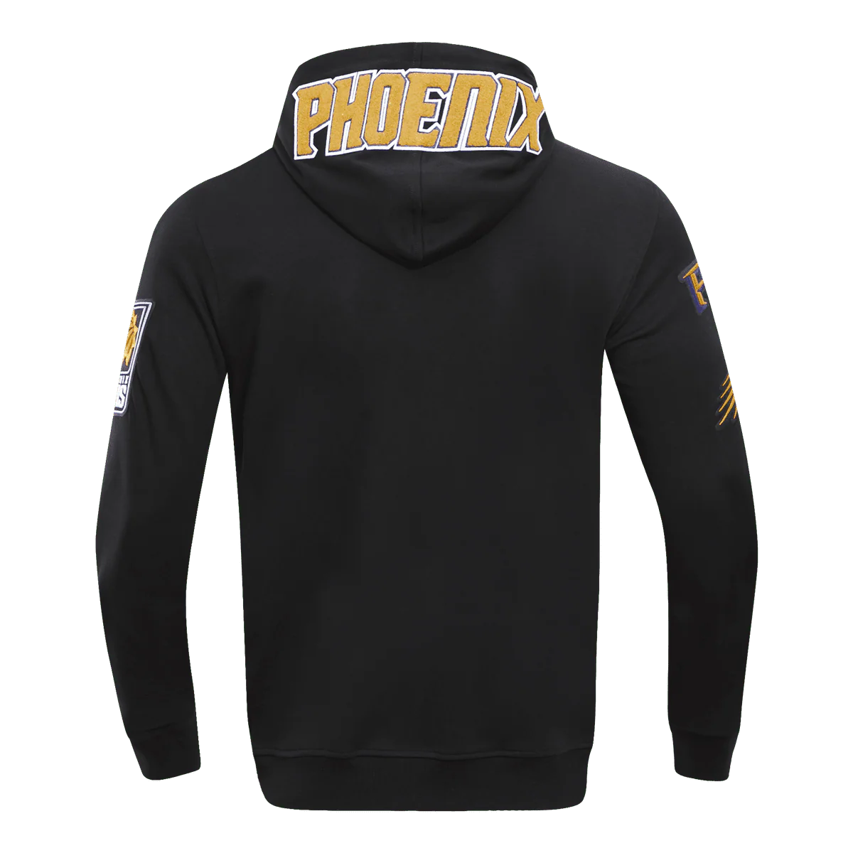 NBA PHOENIX SUNS CLASSIC CHENILLE MEN'S FULL ZIP PULLOVER HOODIE