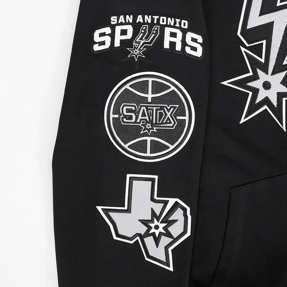 NBA SAN ANTONIO SPURS RETRO CLASSIC MEN'S PULLOVER HOODIE