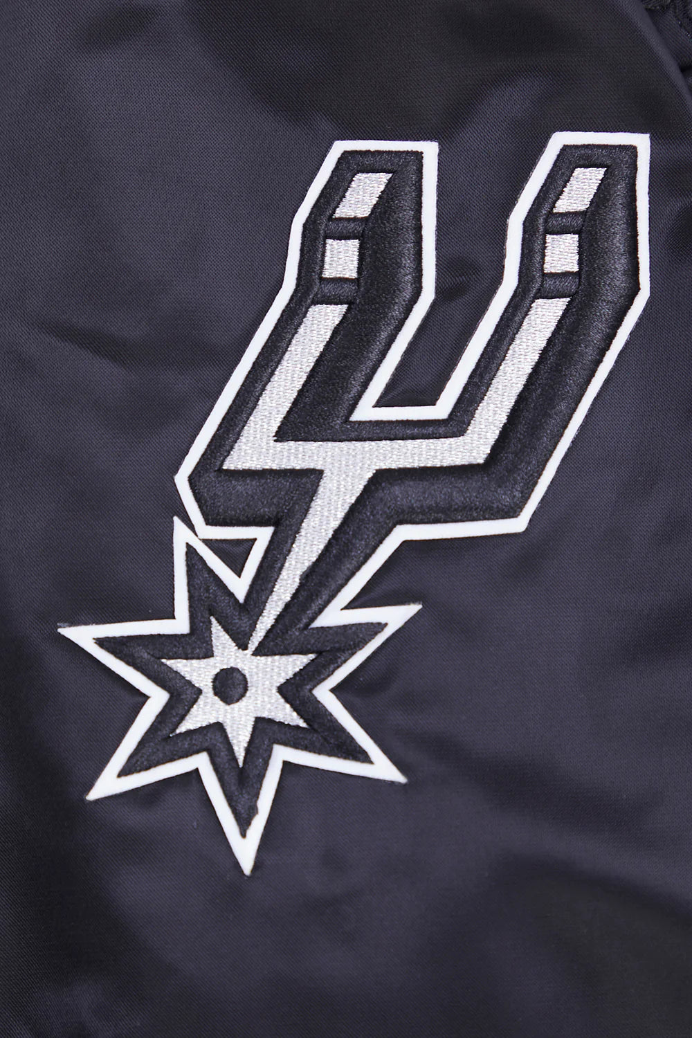 NBA SAN ANTONIO SPURS RETRO CLASSIC MEN'S RIB SATIN JACKET