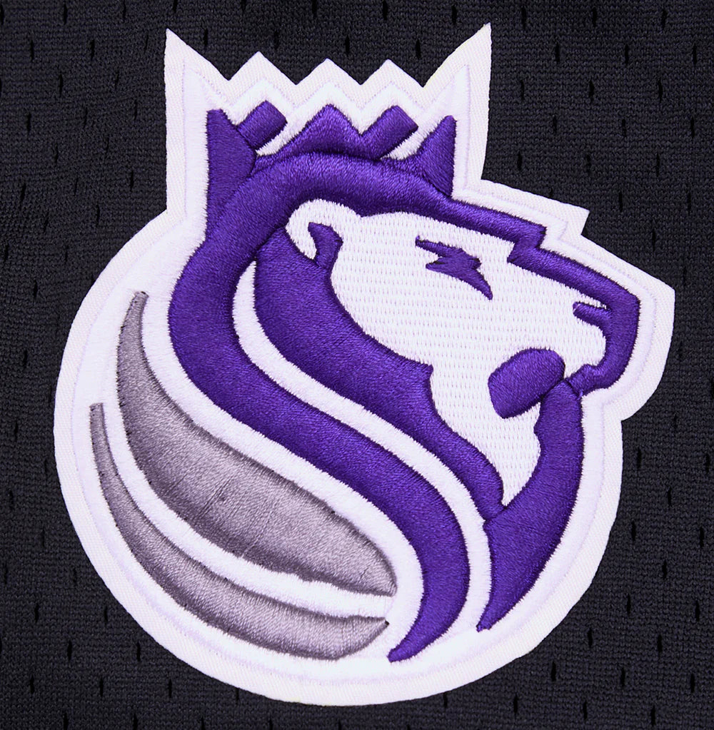 NBA SACRAMENTO KINGS CLASSIC MEN'S MESH BUTTON DOWN JERSEY