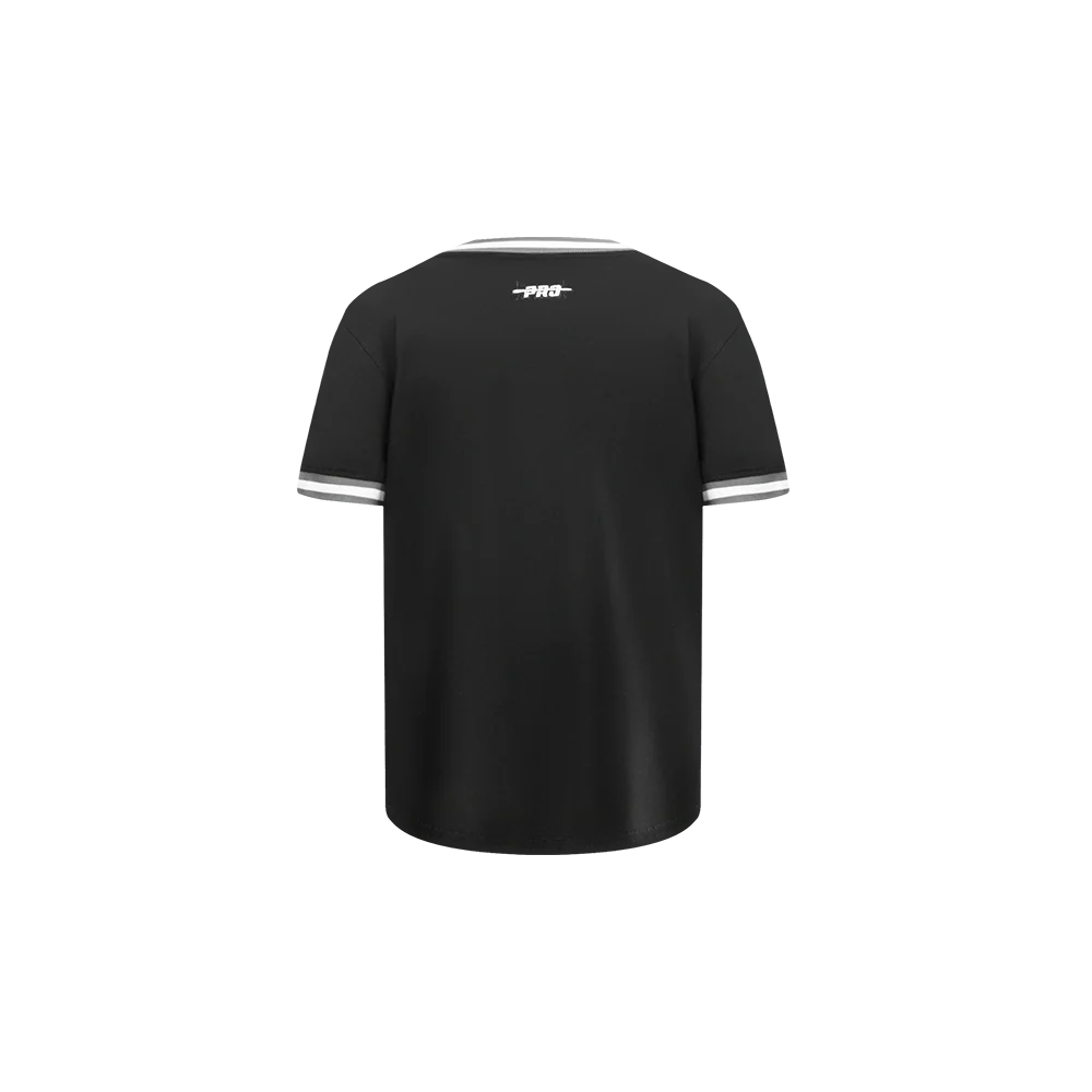 NBA SACRAMENTO KINGS CLASSIC TODDLER BOYS SHORT SLEEVE STRIPED RIB TEE