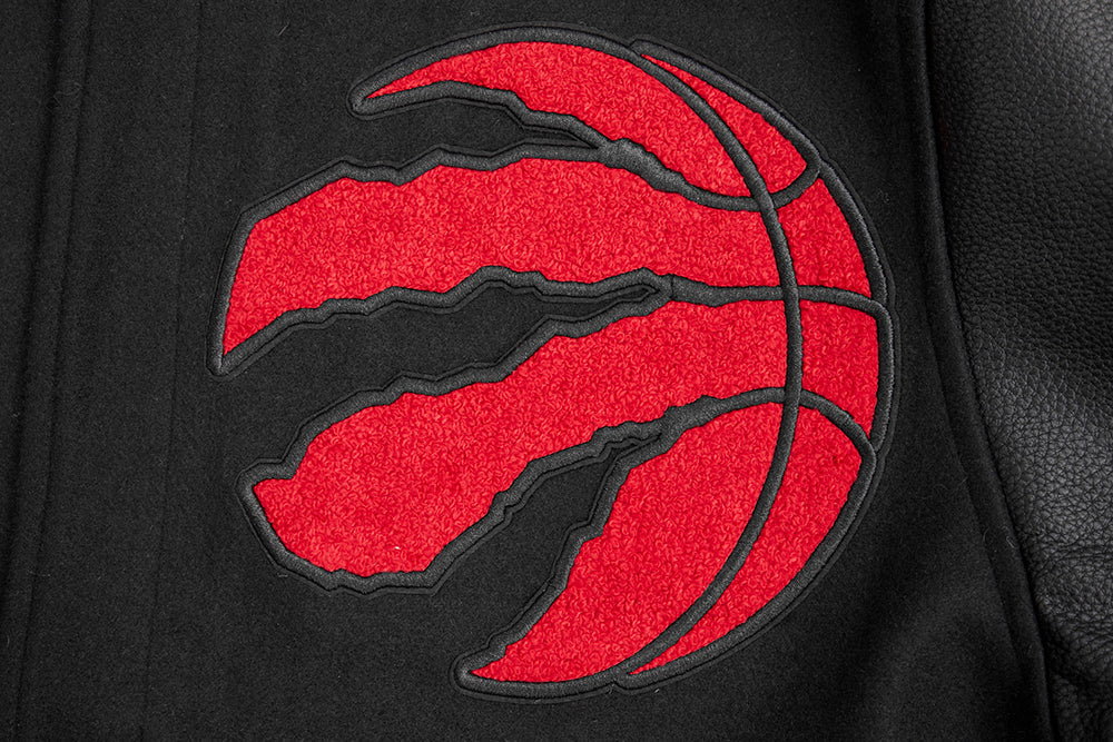 NBA TORONTO RAPTORS MASHUP MEN'S RIB WOOL VARSITY JACKET