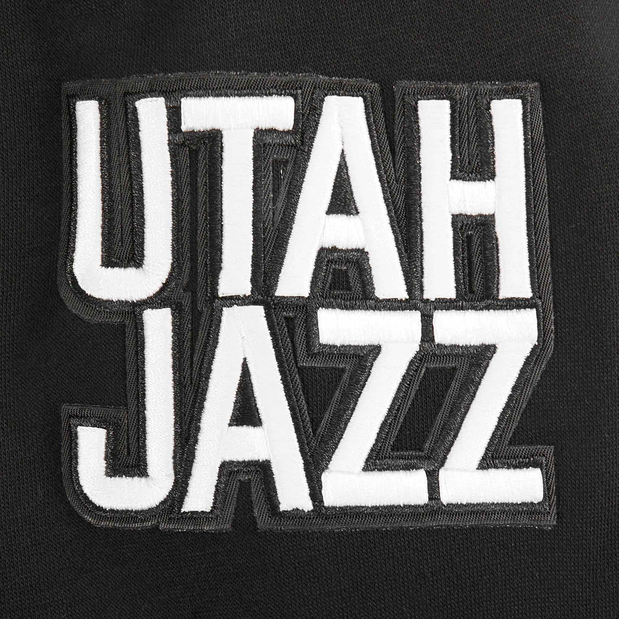 NBA UTAH JAZZ RETRO CLASSIC BIG BOYS RIB FLEECE PULLOVER HOODIE