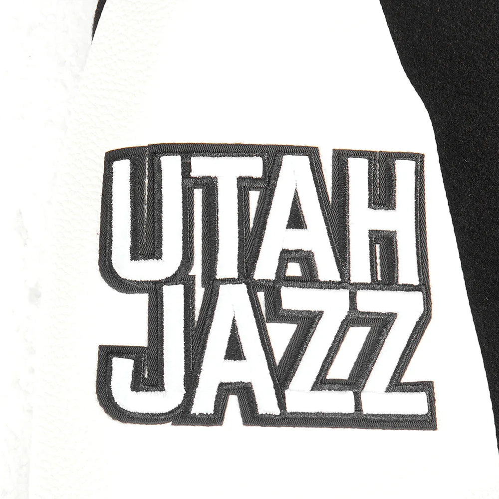 NBA UTAH JAZZ CLASSIC BIG BOYS WOOL VARSITY JACKET