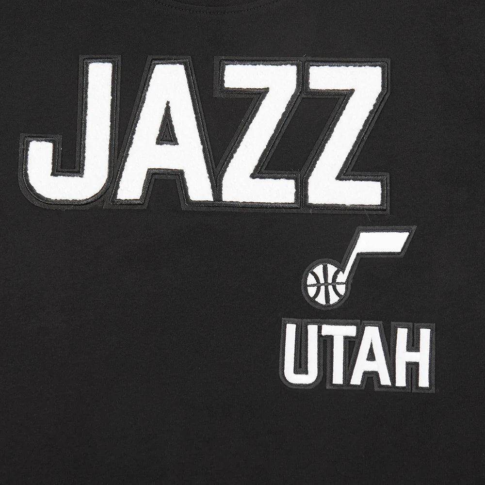NBA UTAH JAZZ RETRO CLASSIC BIG GIRLS SHORT SLEEVE BOXY TEE