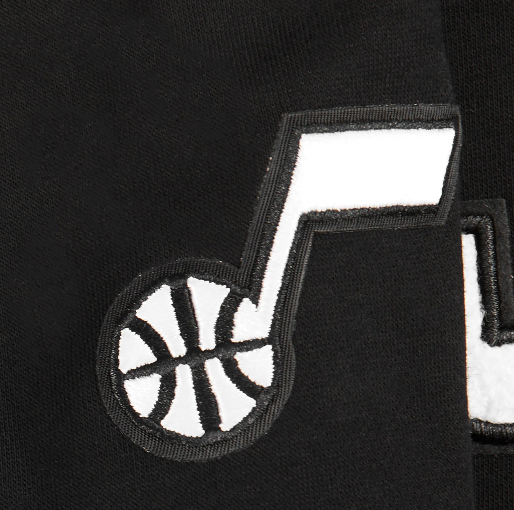 NBA UTAH JAZZ RETRO CLASSIC LITTLE GIRLS RIB FLEECE CREWNECK