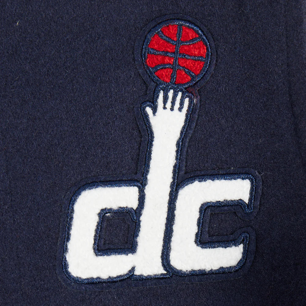 NBA WASHINGTON WIZARDS CLASSIC TODDLER BOYS WOOL VARSITY JACKET