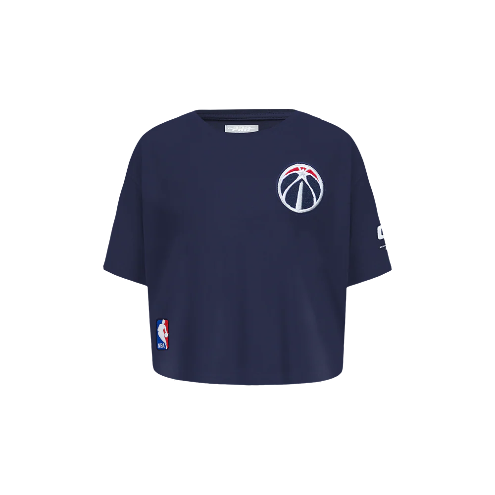 NBA WASHINGTON WIZARDS CLASSIC TODDLER GIRLS SHORT SLEEVE BOXY TEE