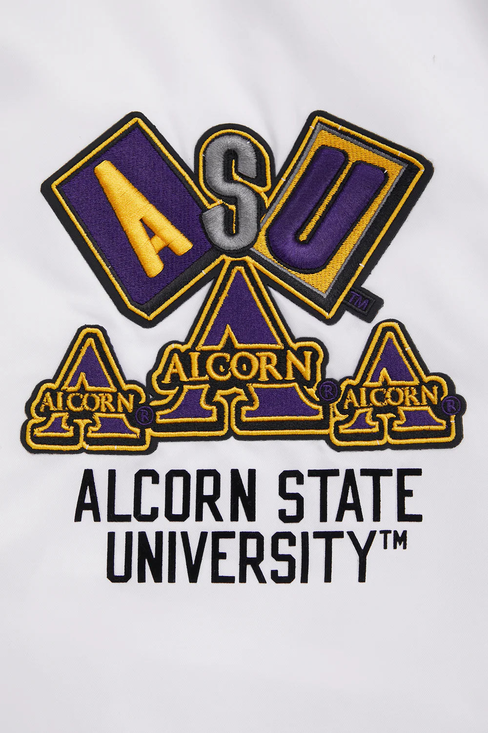 ALCORN STATE UNIVERSITY HOMECOMING RIB MEN'S SATIN JACKET