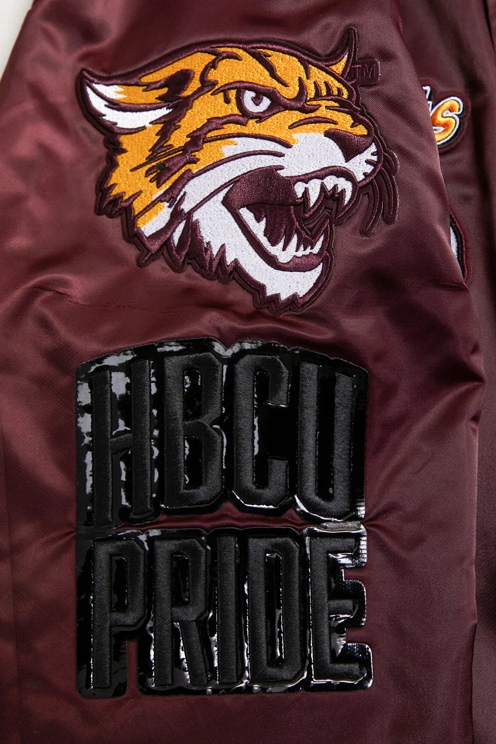 BETHUNE-COOKMAN UNIVERSITY HOMECOMING RIB MEN'S SATIN JACKET