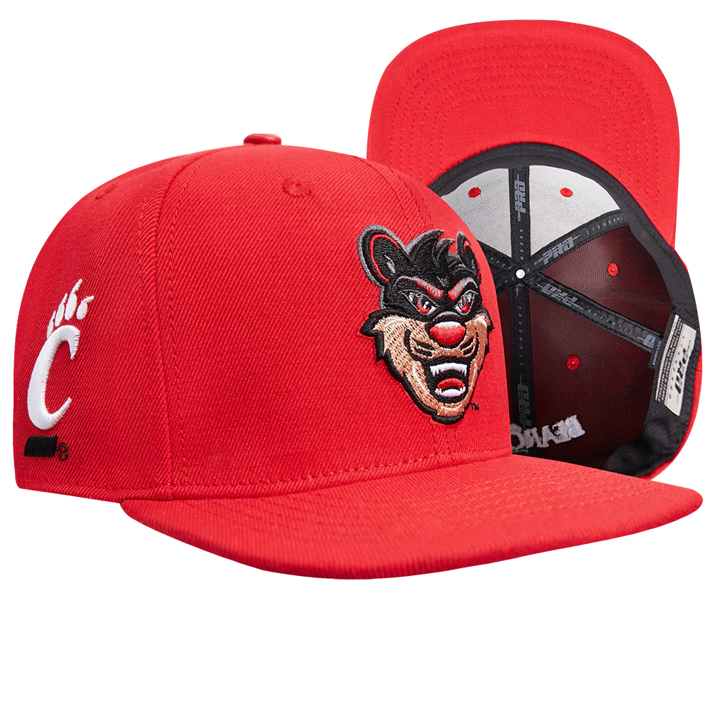 UNIVERSITY OF CINCINNATI CLASSIC UNISEX PRIMARY LOGO WOOL SNAPBACK