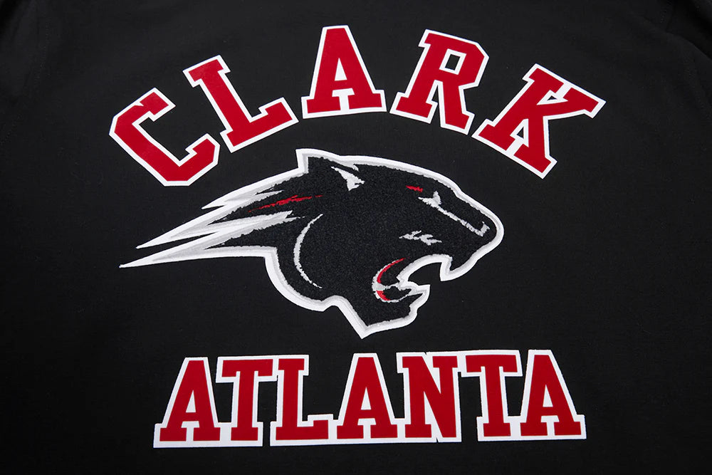 CLARK ATLANTA UNIVERSITY CLASSIC MEN'S STACKED LOGO TEE