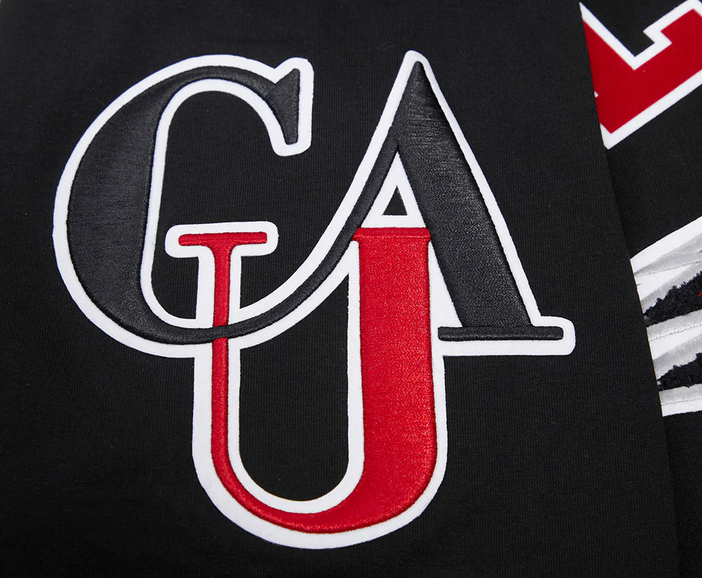 CLARK ATLANTA UNIVERSITY CLASSIC MEN'S STACKED LOGO TEE