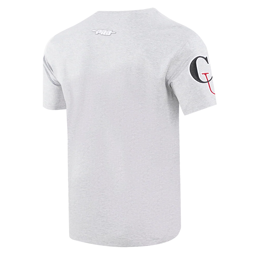 CLARK ATLANTA UNIVERSITY CLASSIC MEN'S STACKED LOGO TEE