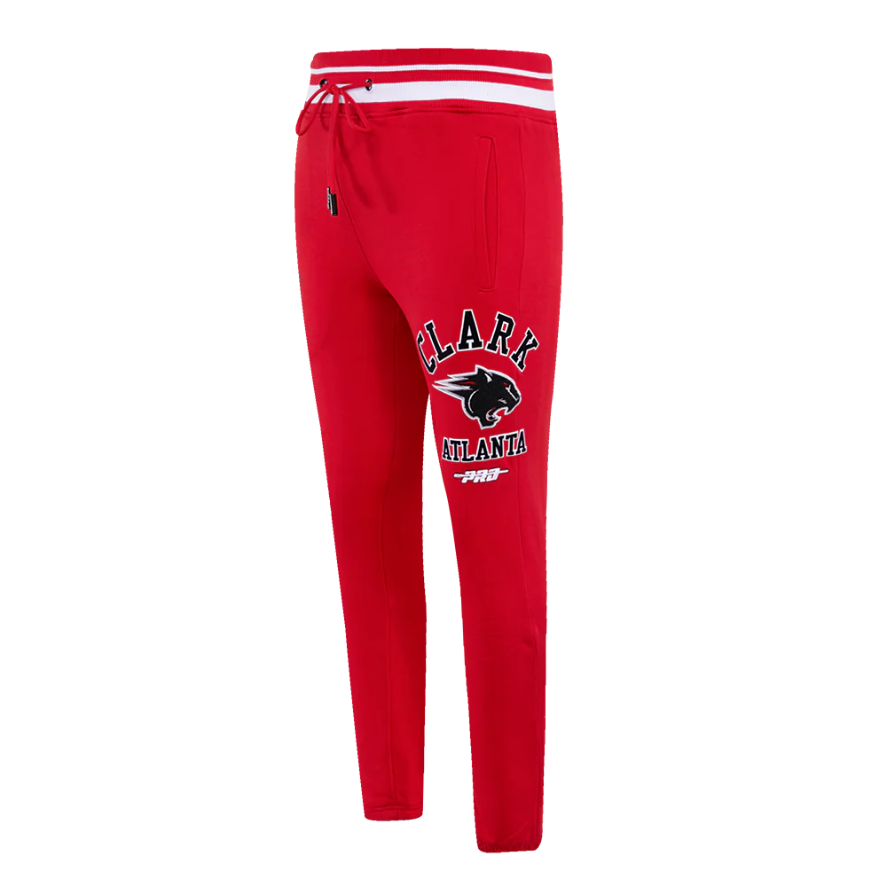 CLARK ATLANTA UNIVERSITY CLASSIC MEN'S STACKED LOGO SWEATPANT