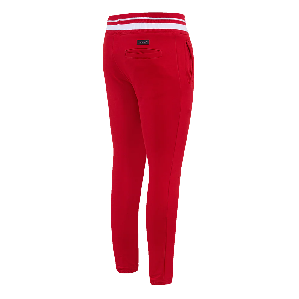 CLARK ATLANTA UNIVERSITY CLASSIC MEN'S STACKED LOGO SWEATPANT