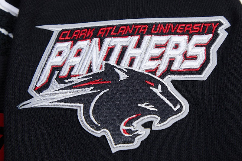 CLARK ATLANTA UNIVERSITY CLASSIC MEN'S STACKED LOGO PO HOODIE