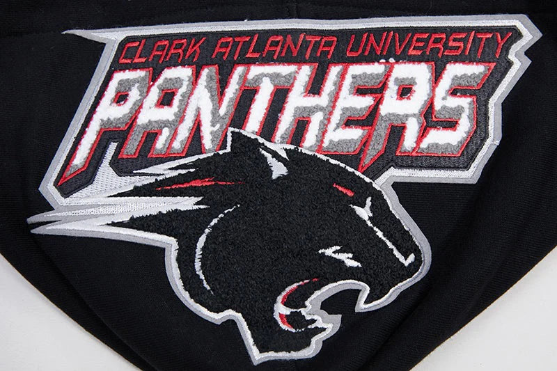 CLARK ATLANTA UNIVERSITY CLASSIC MEN'S STACKED LOGO PO HOODIE