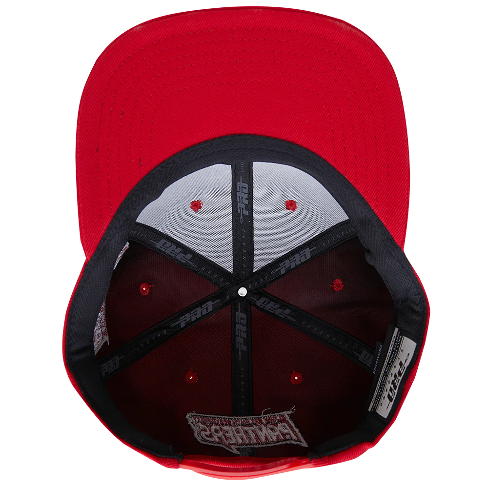 CLARK ATLANTA UNIVERSITY CLASSIC UNISEX STACKED LOGO WOOL SNAPBACK