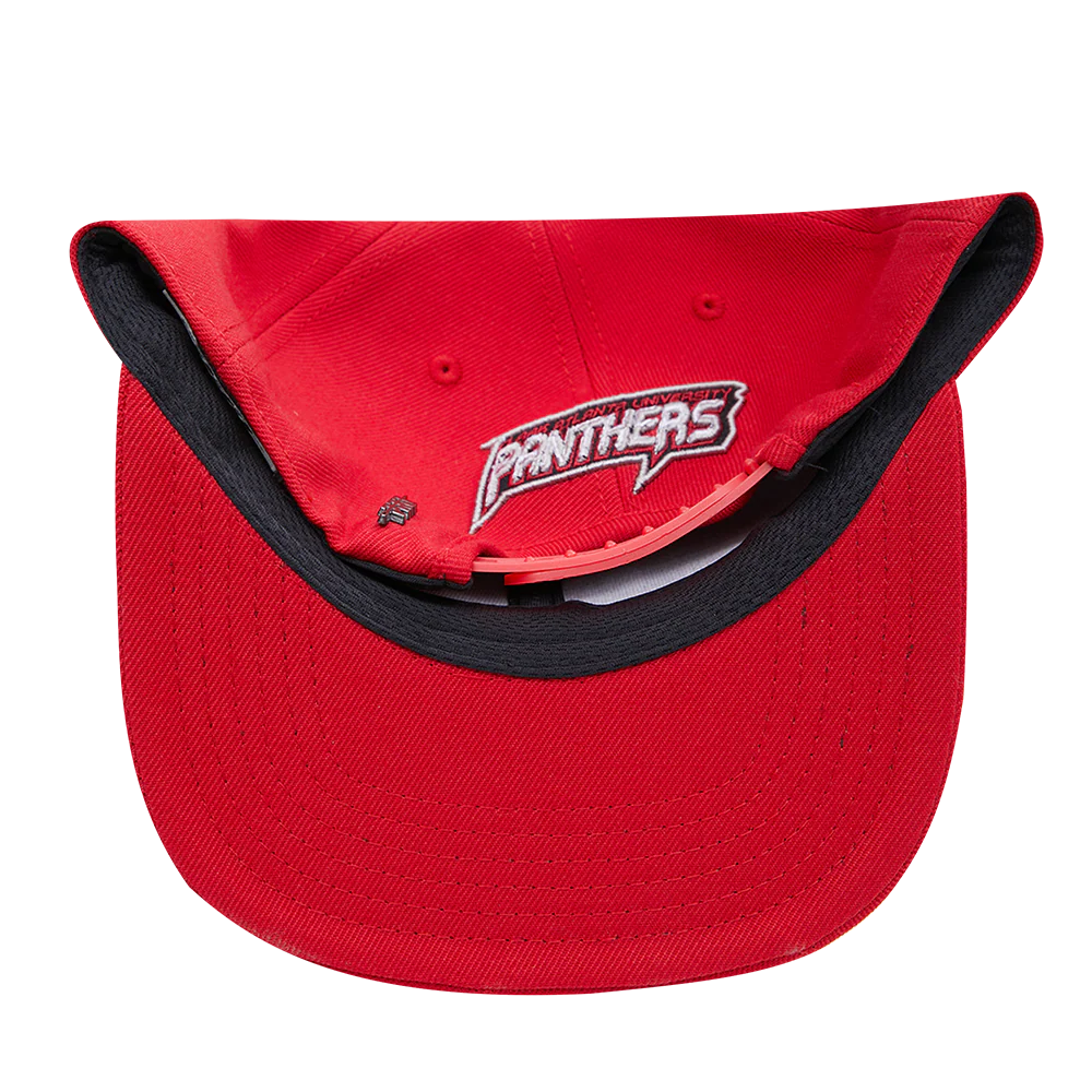 CLARK ATLANTA UNIVERSITY CLASSIC UNISEX STACKED LOGO WOOL SNAPBACK