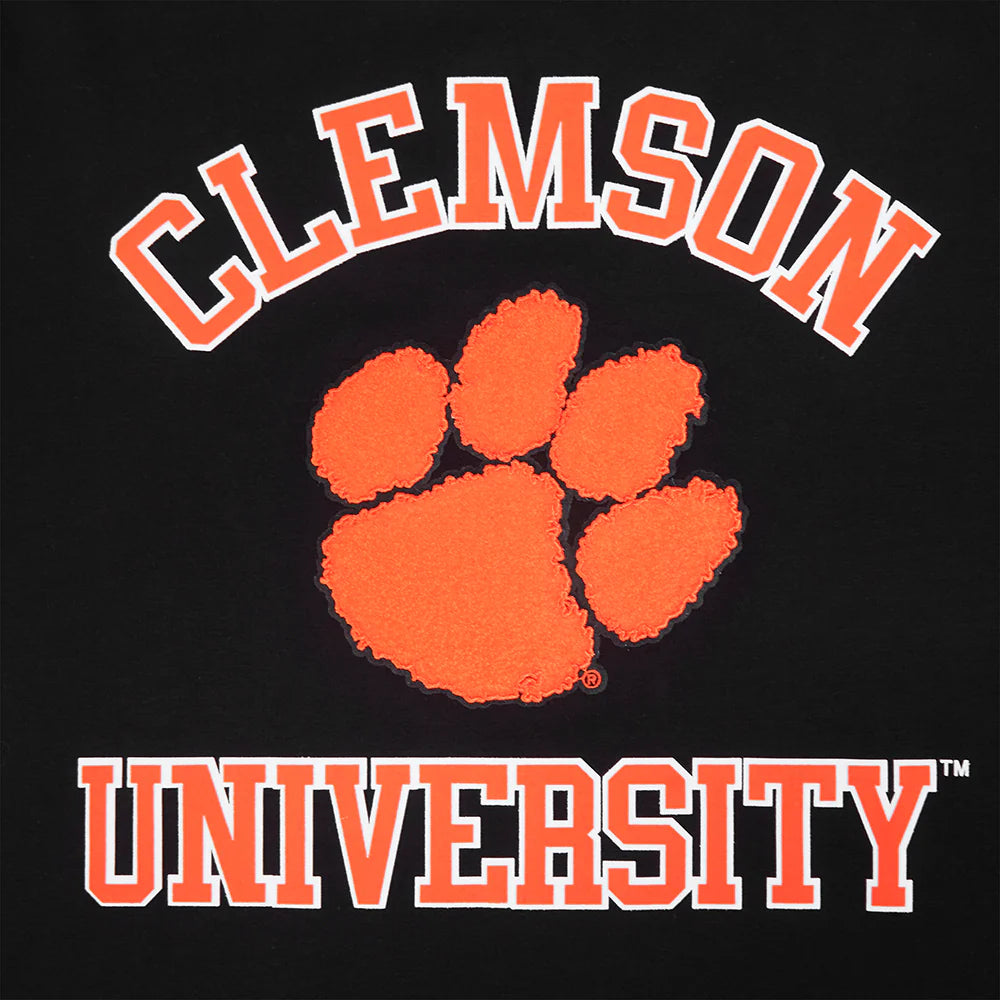 CLEMSON UNIVERSITY CLASSIC MEN'S STACKED LOGO TEE