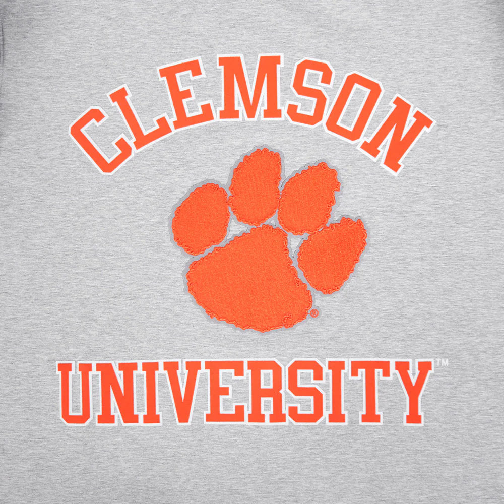 CLEMSON UNIVERSITY CLASSIC MEN'S STACKED LOGO TEE