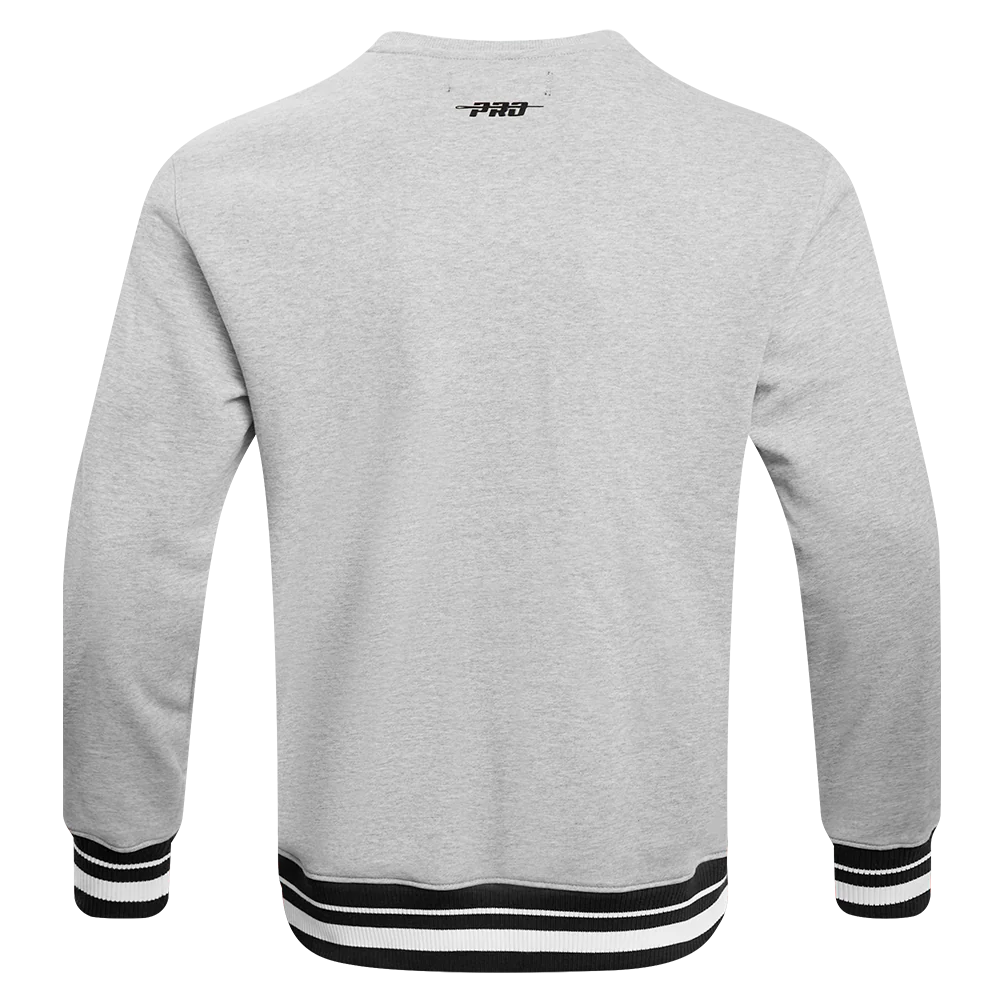 CLEMSON UNIVERSITY CLASSIC MEN'S STACKED LOGO CREWNECK