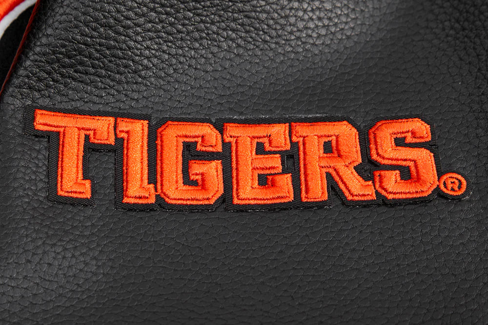 CLEMSON UNIVERSITY CLASSIC RIB WOOL VARSITY JACKET