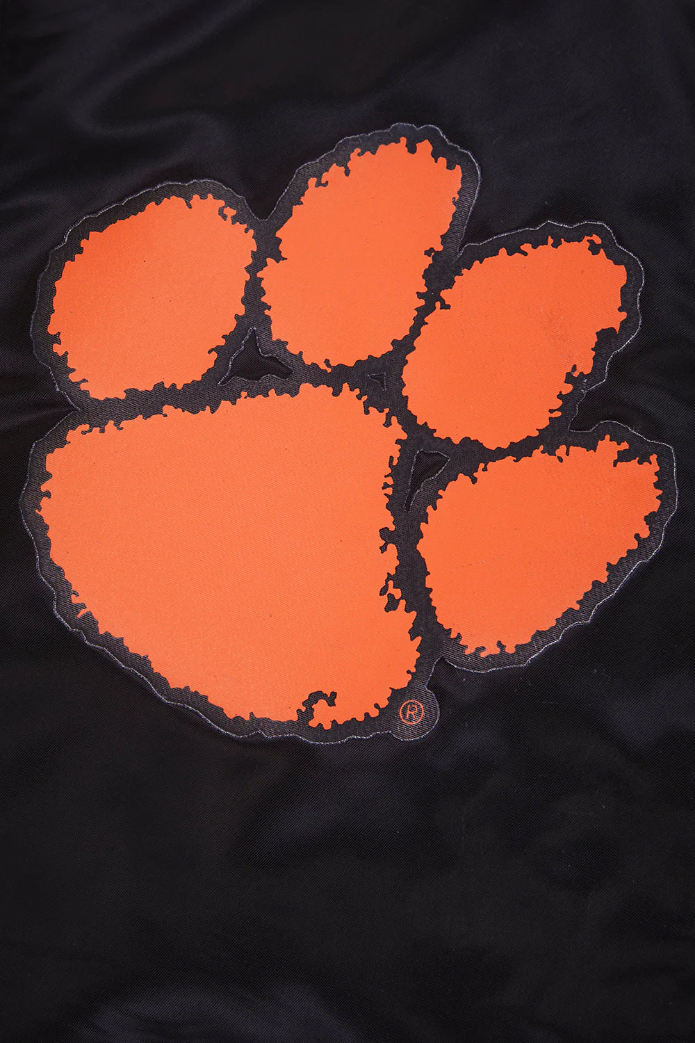 CLEMSON UNIVERSITY CLASSIC RIB SATIN JACKET